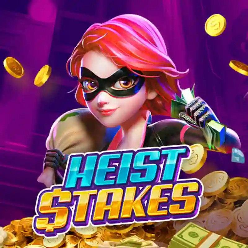 Heist Stakes casino game logo